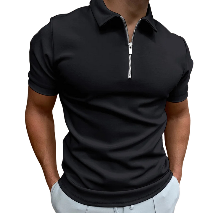 DELACROIX | POLO MODERNE AVEC ZIP MI-HAUT