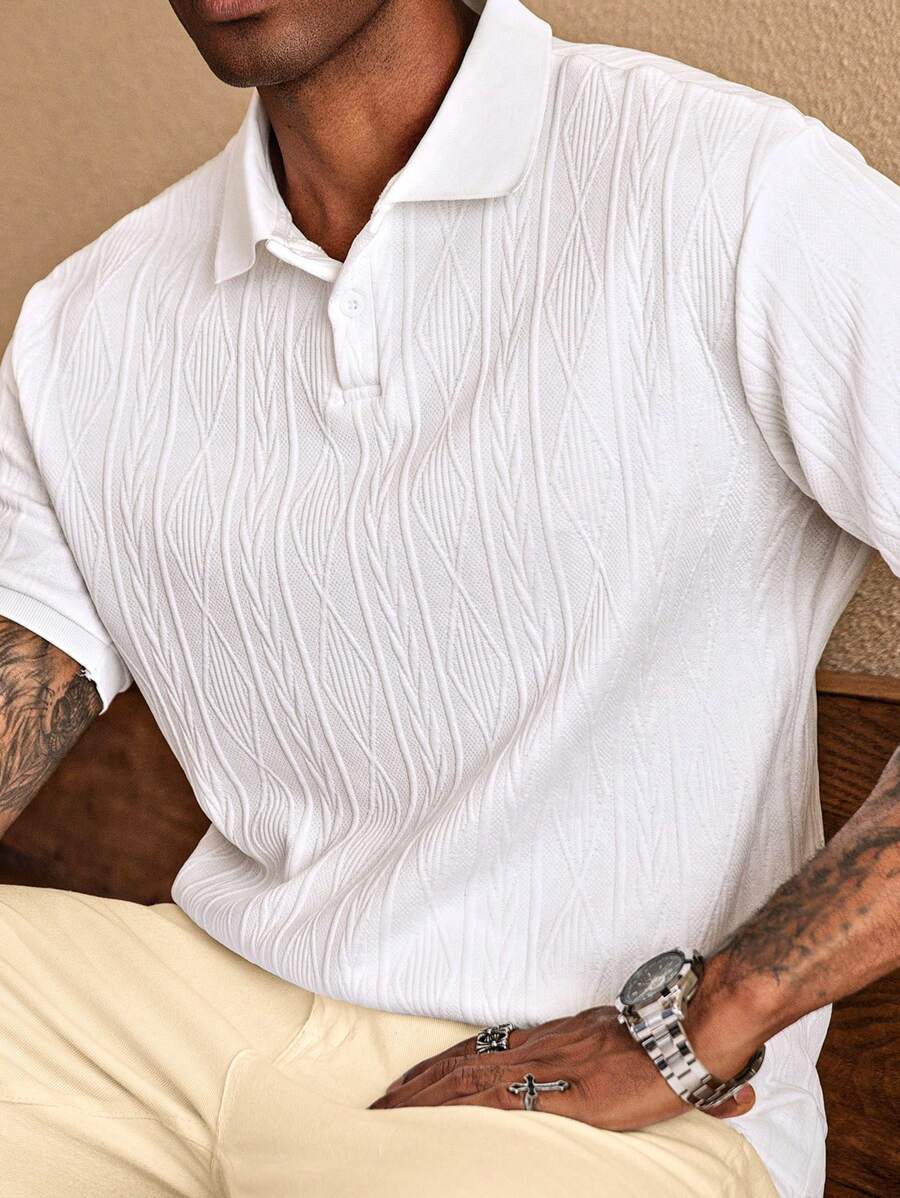 Gabriel | Polo Casual Été Avec Boutons