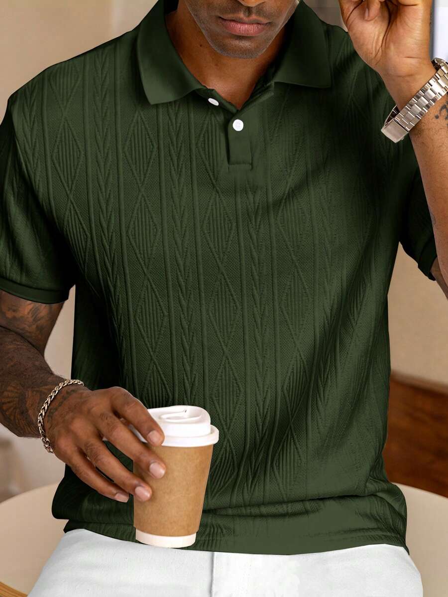 Gabriel | Polo Casual Été Avec Boutons