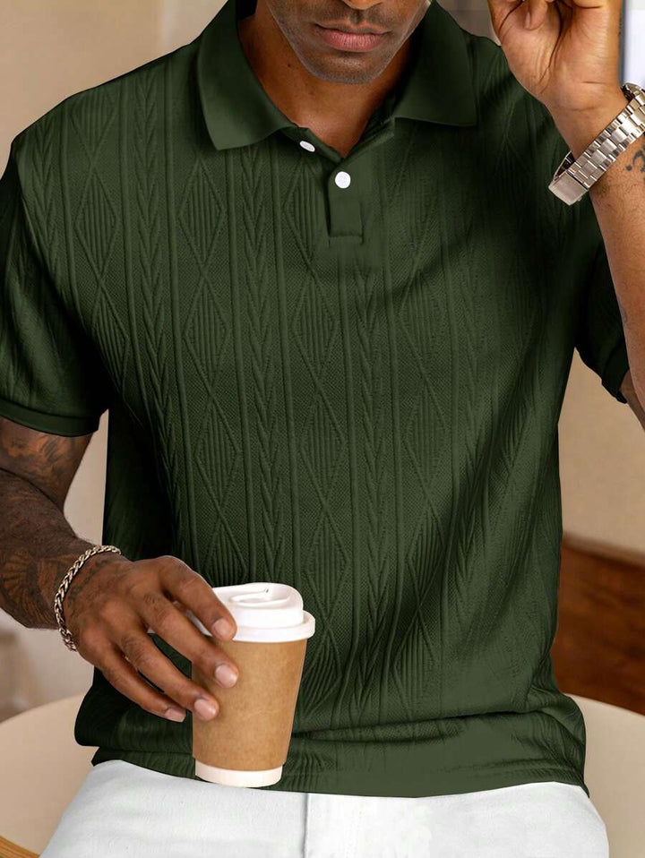 Gabriel | Polo Casual Été Avec Boutons