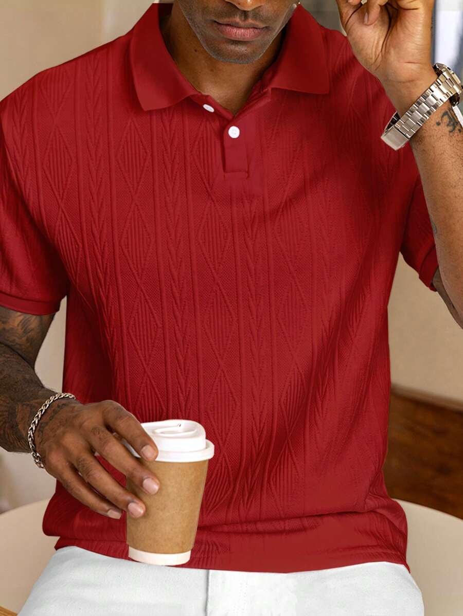 Gabriel | Polo Casual Été Avec Boutons