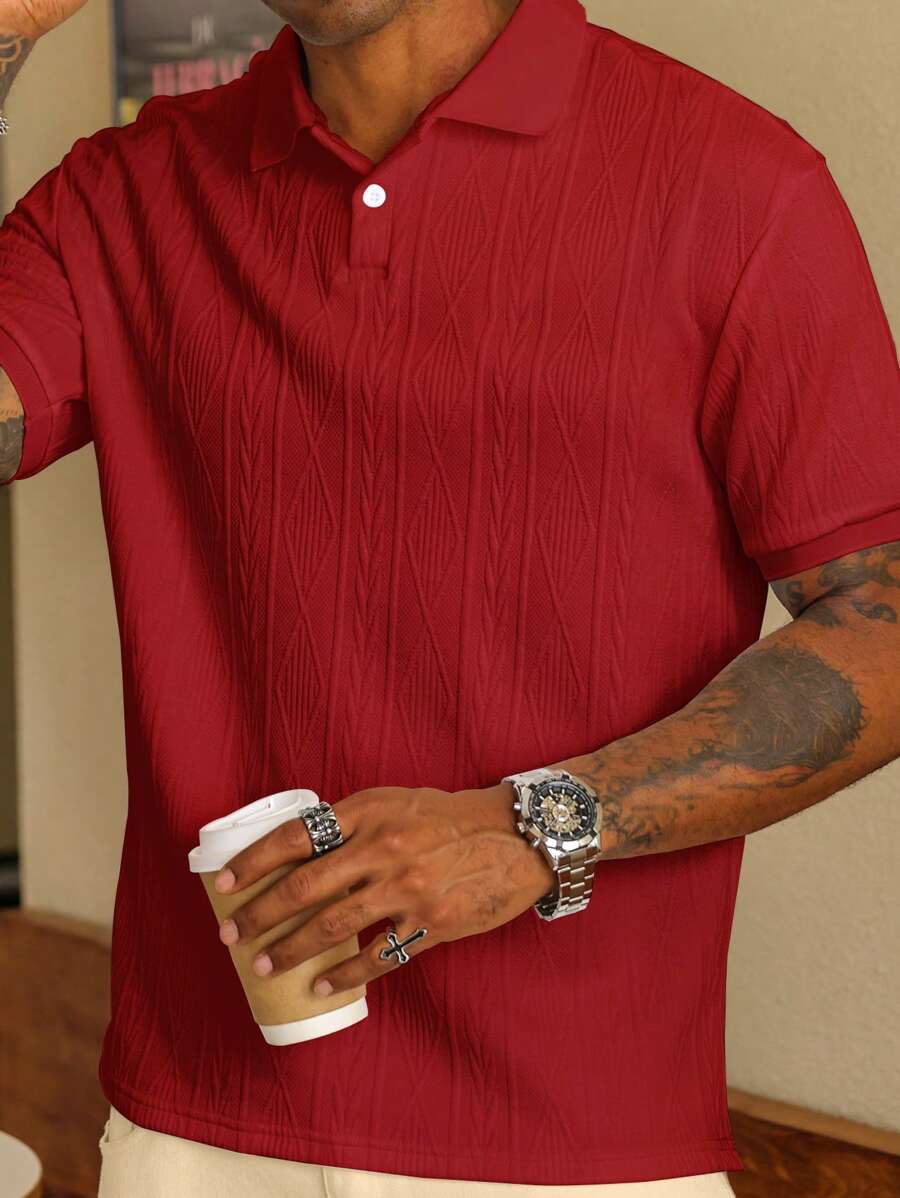 Gabriel | Polo Casual Été Avec Boutons