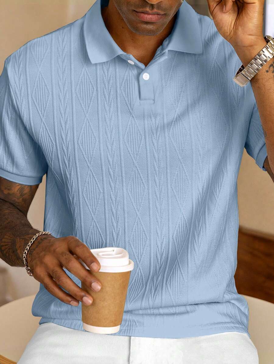 Gabriel | Polo Casual Été Avec Boutons