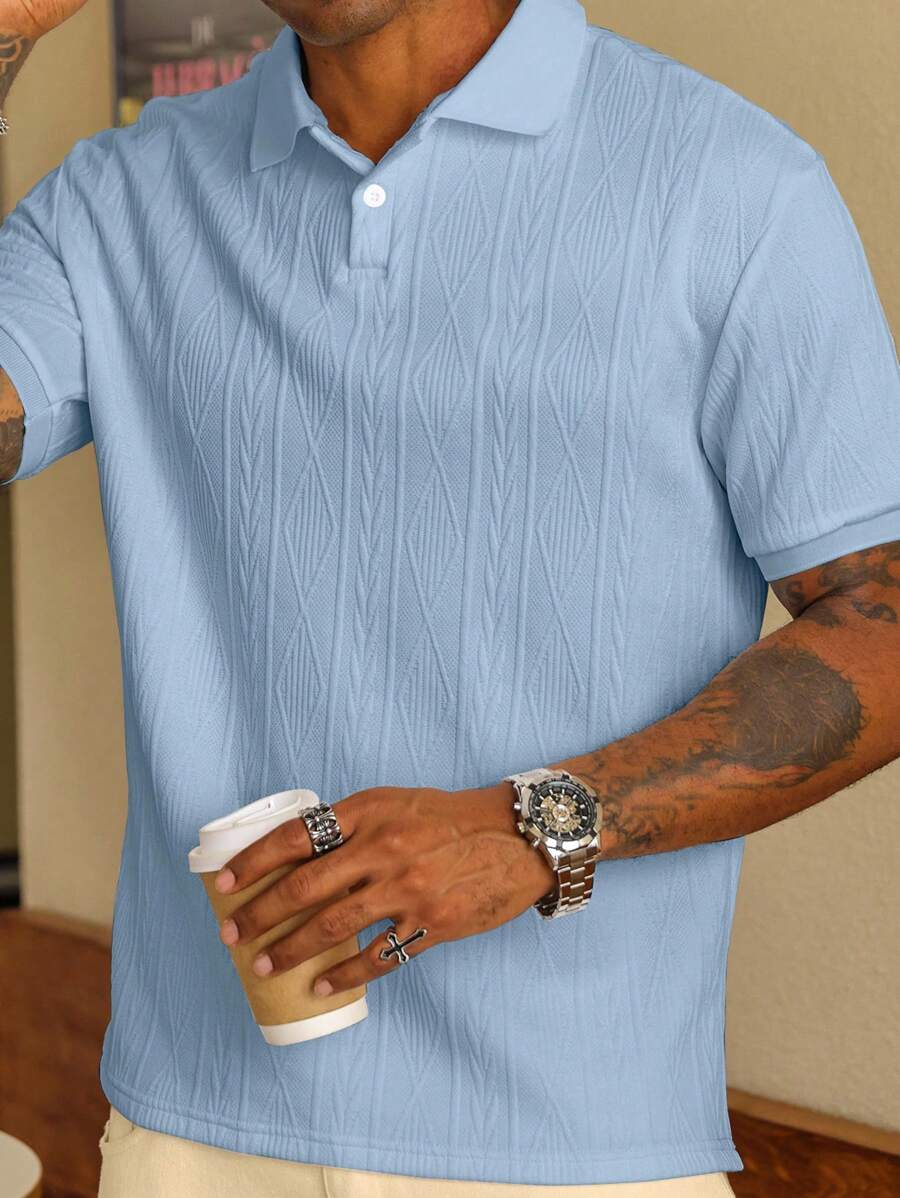 Gabriel | Polo Casual Été Avec Boutons