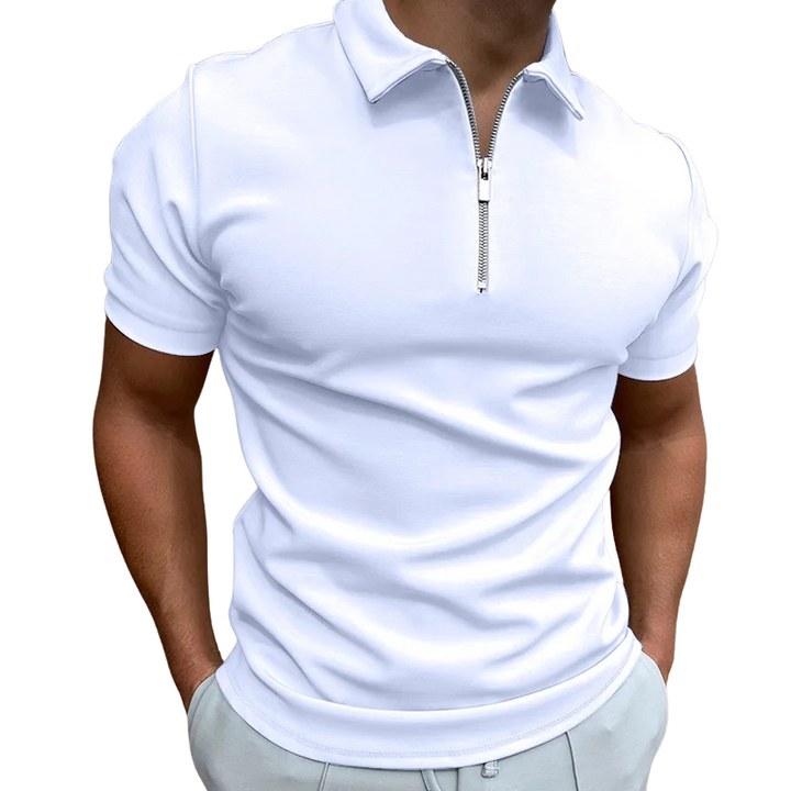 DELACROIX | POLO MODERNE AVEC ZIP MI-HAUT