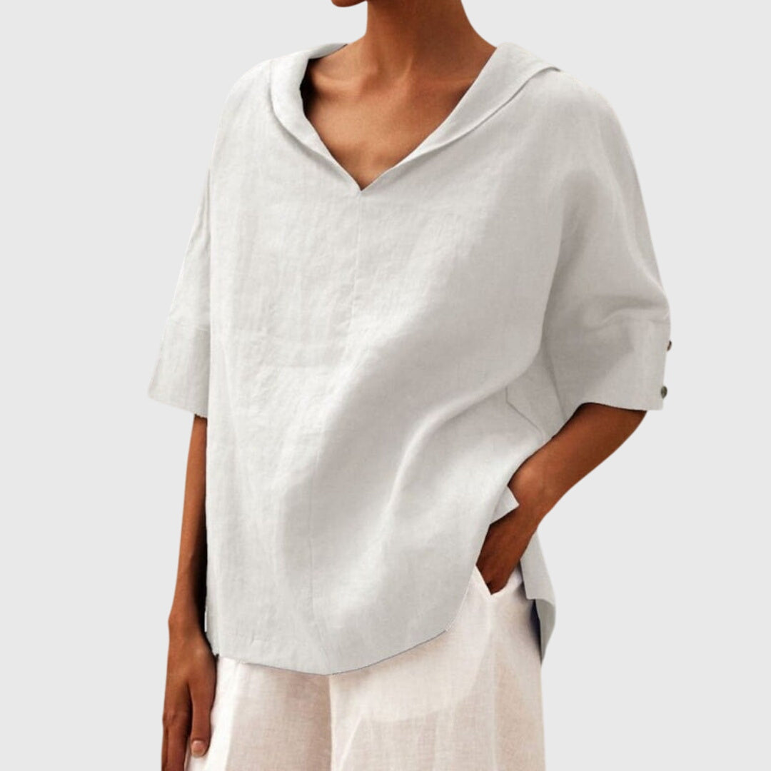Joanna™ | Blouse Décontractée à Coupe Lâche