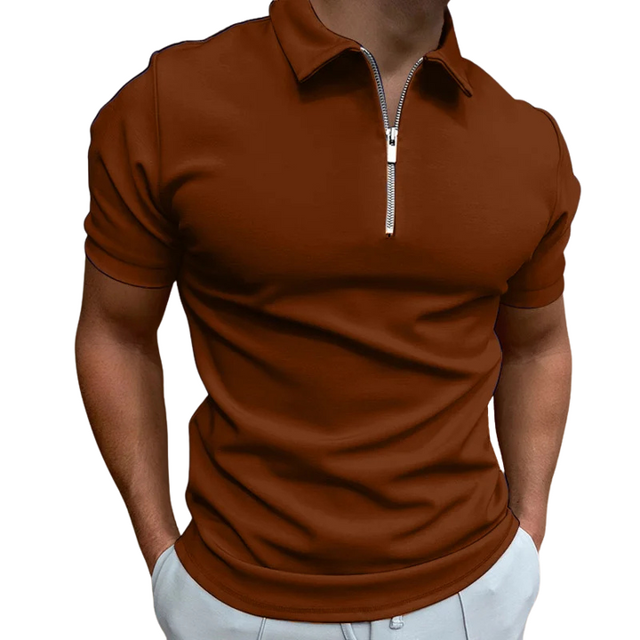DELACROIX | POLO MODERNE AVEC ZIP MI-HAUT