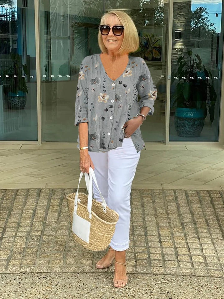 ANITA | BLOUSE FLORALE ÉLÉGANTE