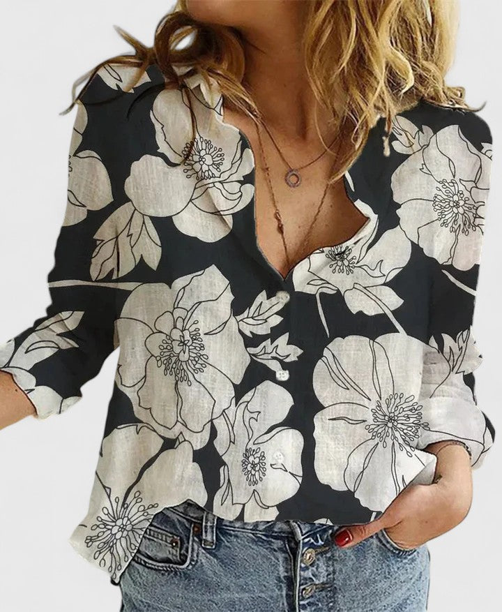 Elena | Blouse Élégante