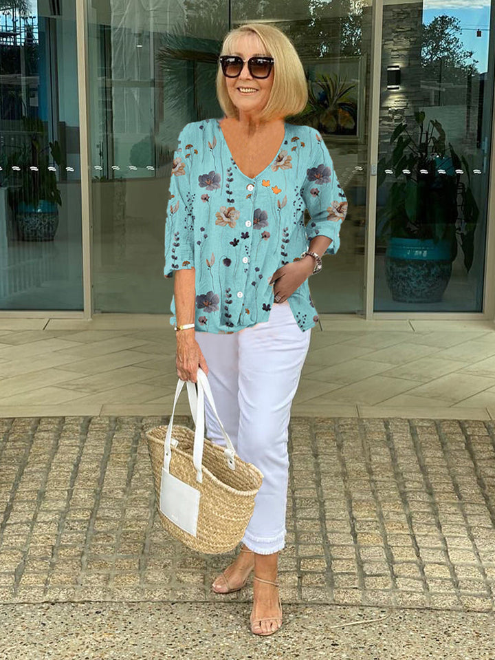 ANITA | BLOUSE FLORALE ÉLÉGANTE