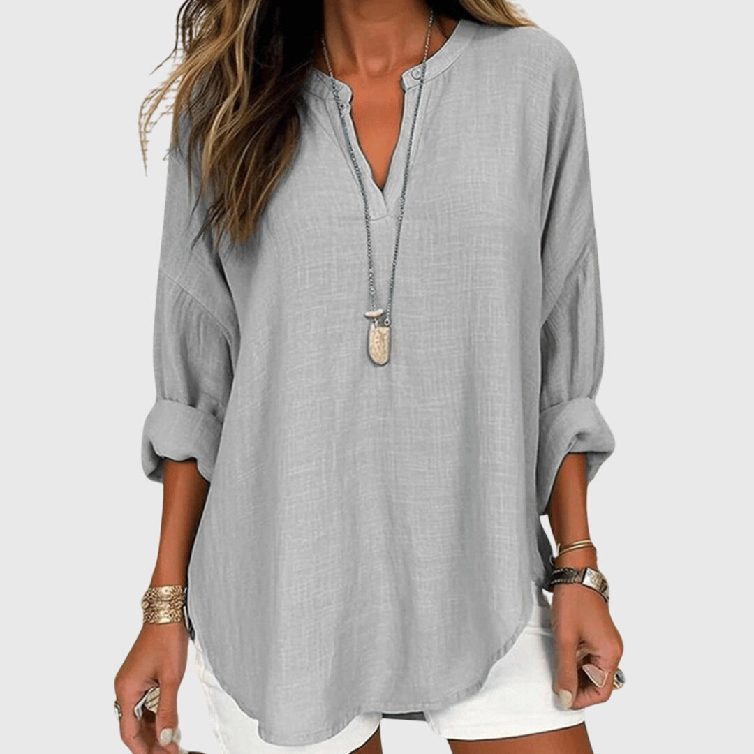 Lenara™ | Chemise de Plage Élégante et Flottante